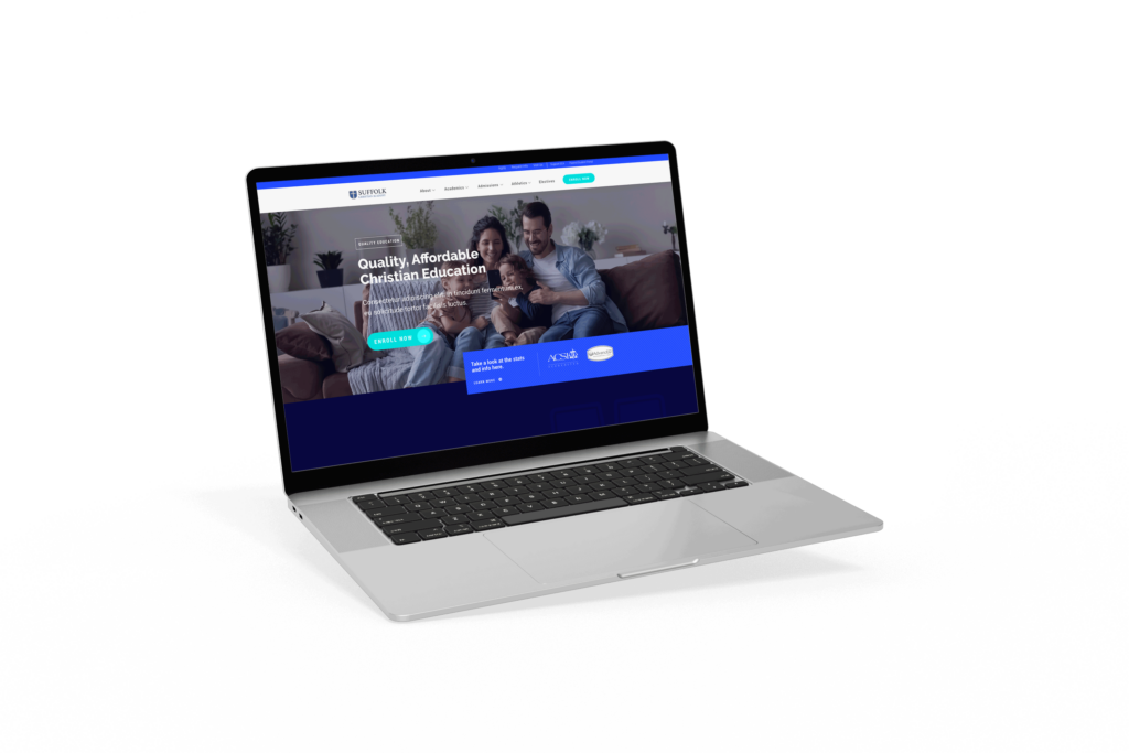 SCA Website Laptop Mockup 1