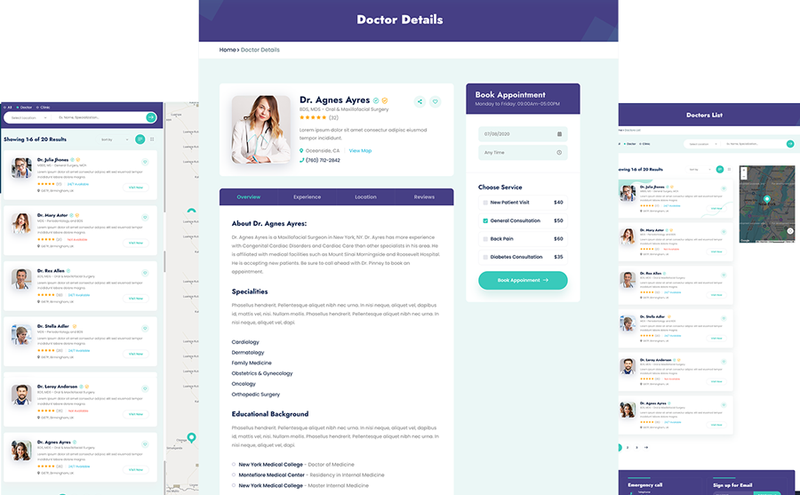 doctor clinic directory
