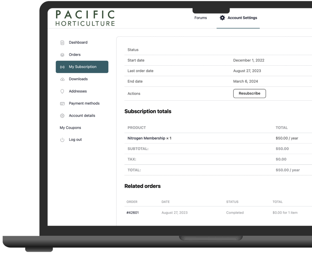 Ph Dashboard Member Portal