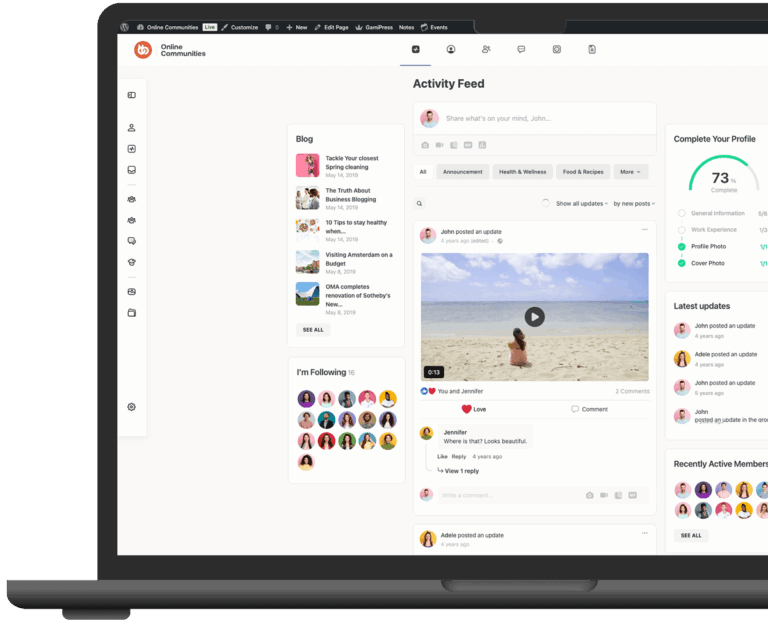 online communities membership sites