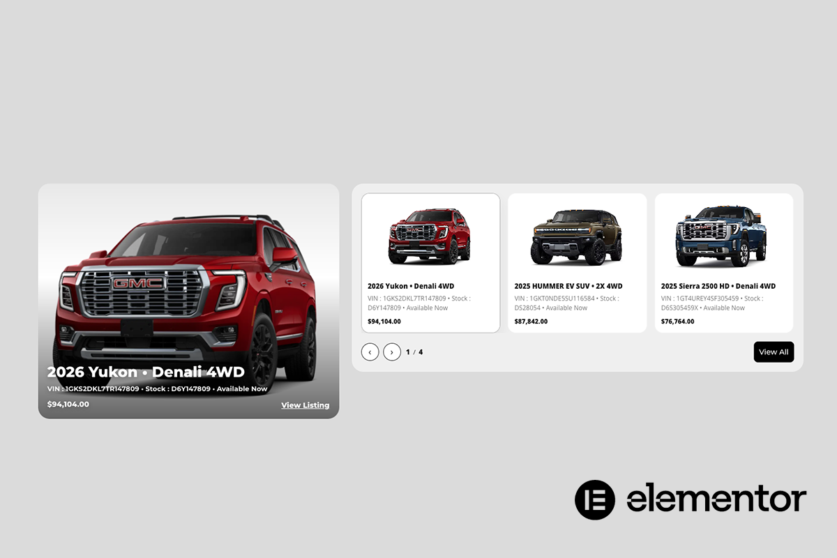 featured focus carousel grey